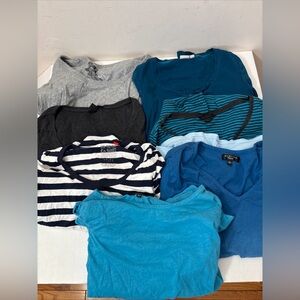 Bundle of 7 t shirts size L